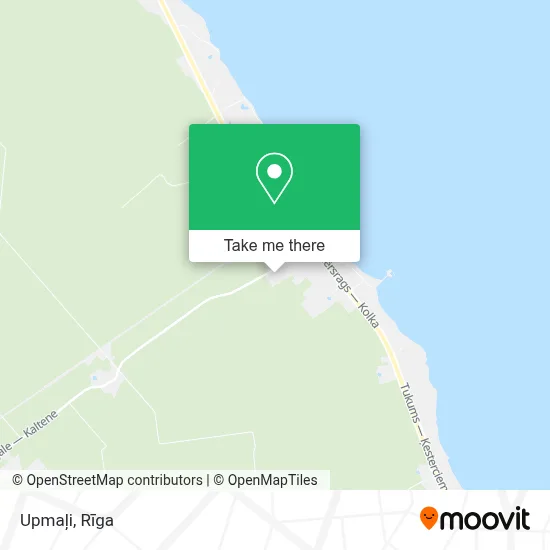 Upmaļi map