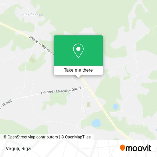 Vaguļi map