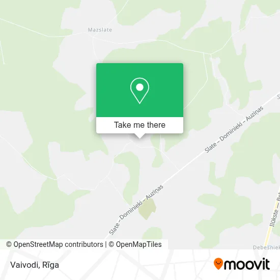Vaivodi map