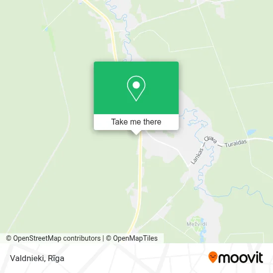 Valdnieki map