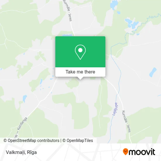 Valkmaļi map