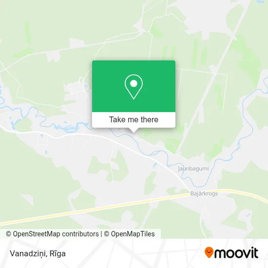 Vanadziņi map