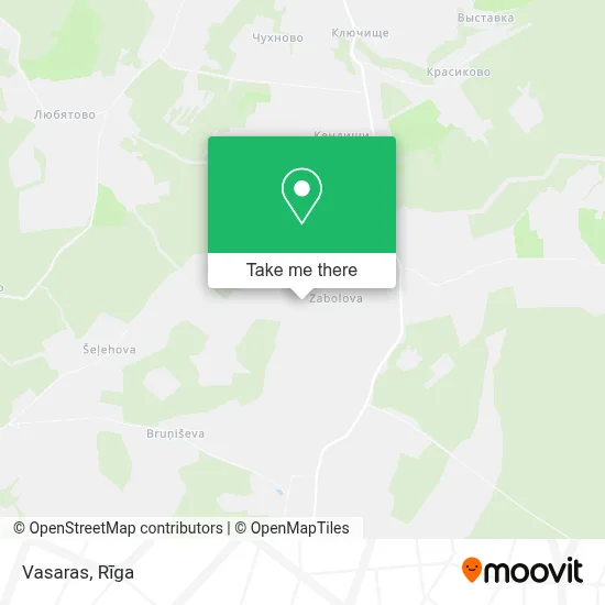 Vasaras map