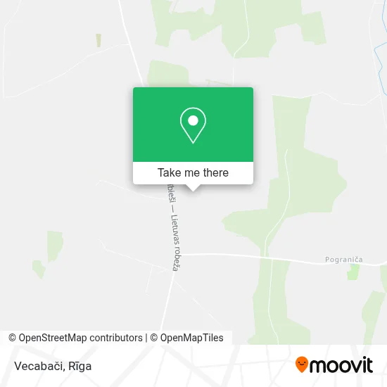 Vecabači map