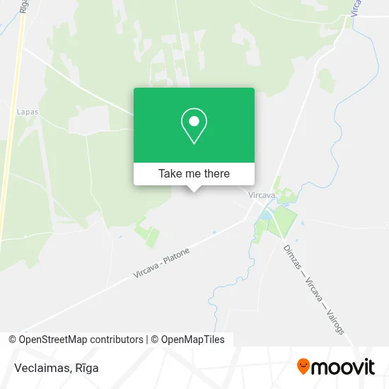 Veclaimas map