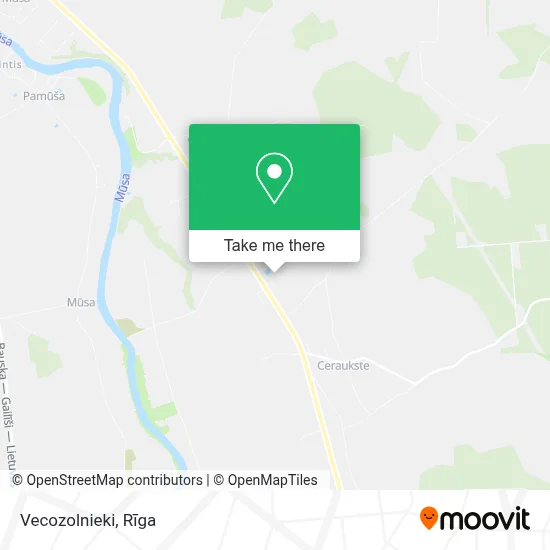 Vecozolnieki map