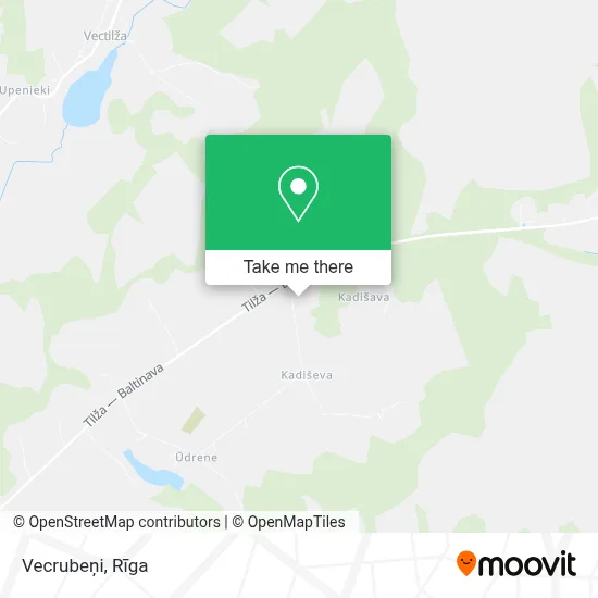 Vecrubeņi map