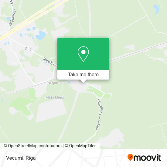 Vecumi map