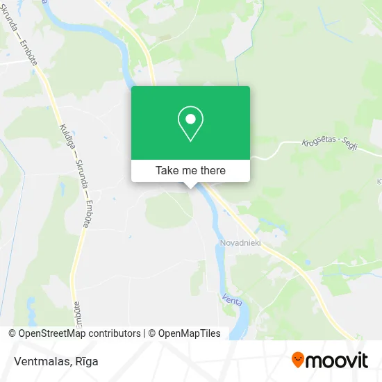 Ventmalas map