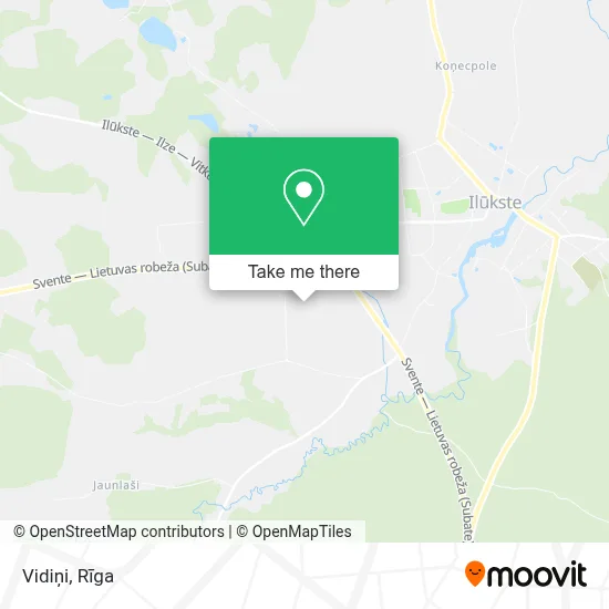 Vidiņi map