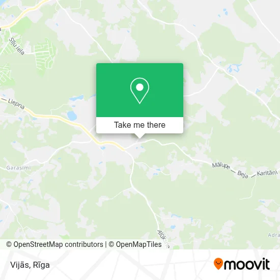 Vijās map