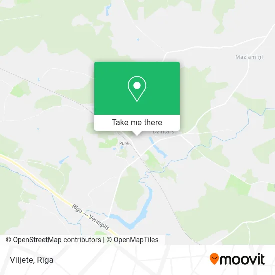 Viljete map