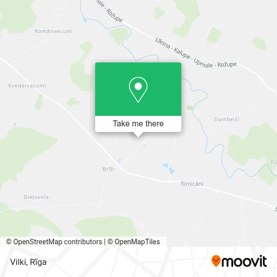 Vilki map