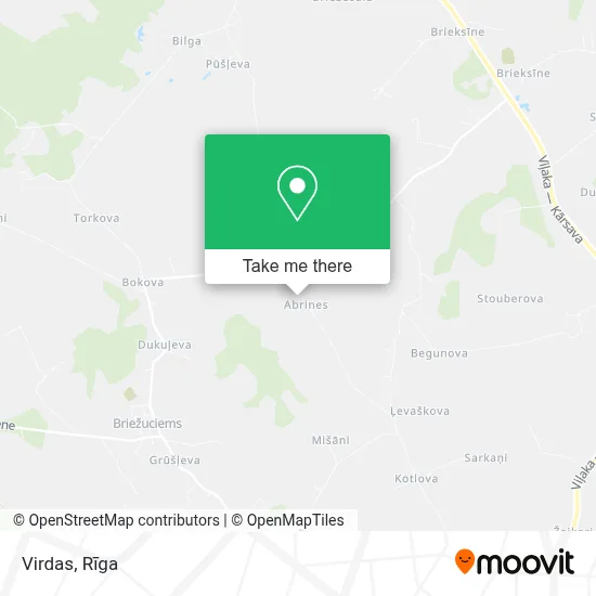 Virdas map