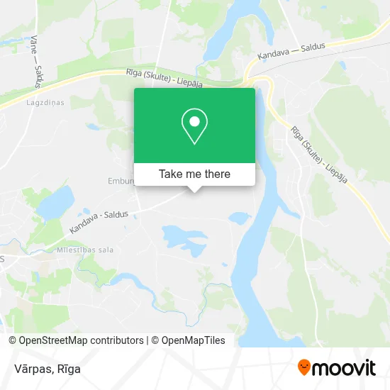 Vārpas map