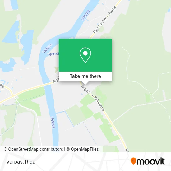 Vārpas map