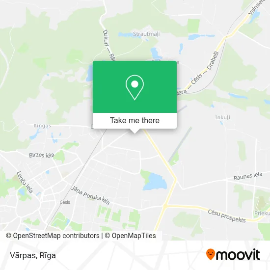 Vārpas map