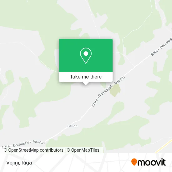 Vējiņi map