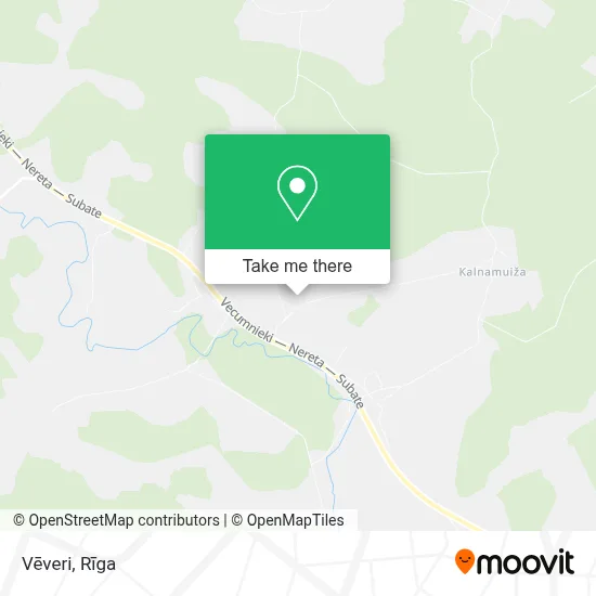 Vēveri map