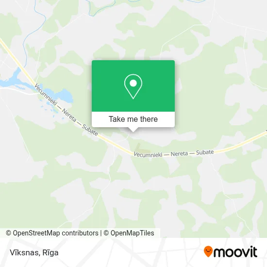 Vīksnas map