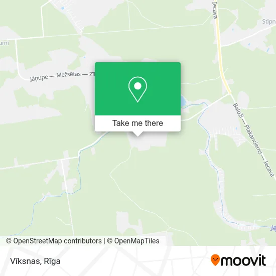Vīksnas map