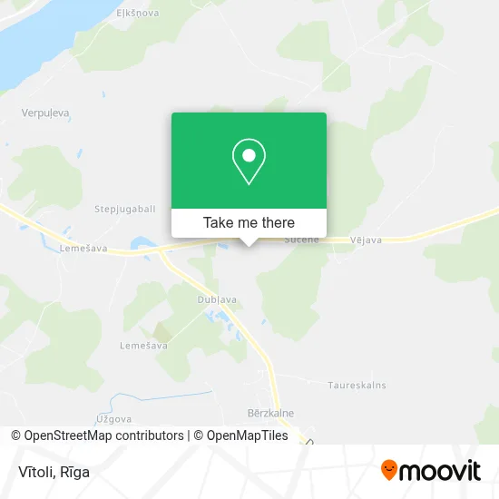 Vītoli map