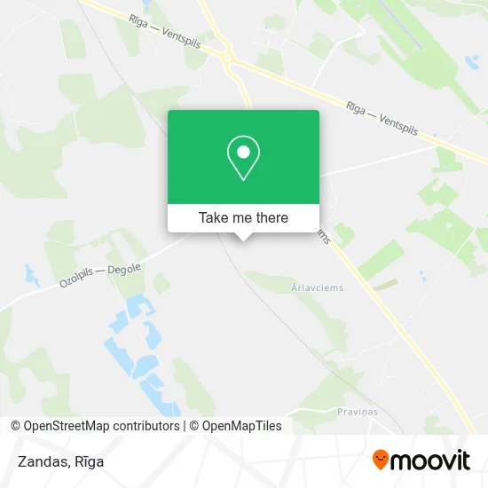Zandas map