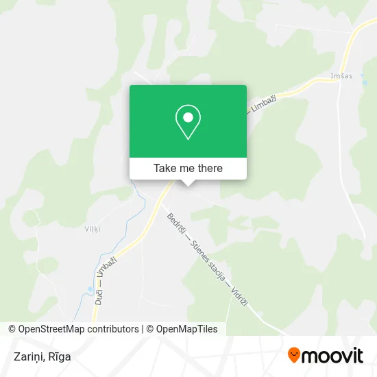 Zariņi map