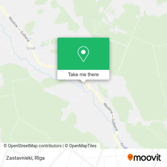 Zastavnieki map