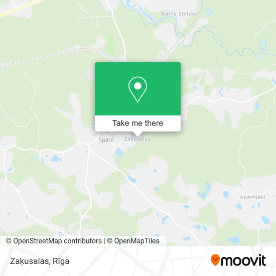 Zaķusalas map