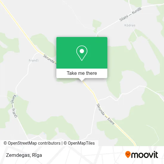 Zemdegas map