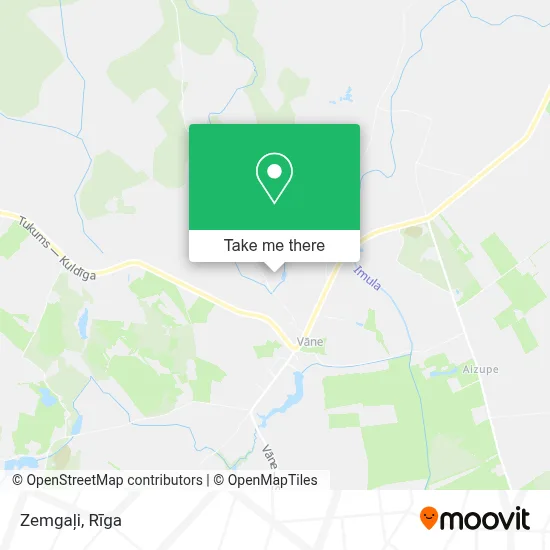 Zemgaļi map