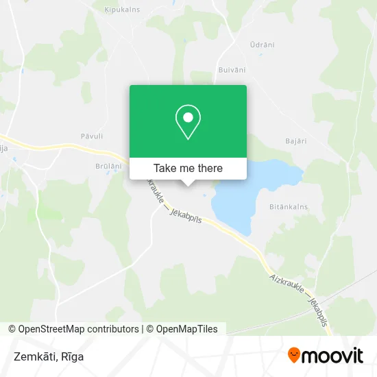 Zemkāti map