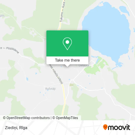 Ziediņi map
