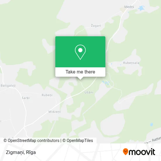 Zigmaņi map