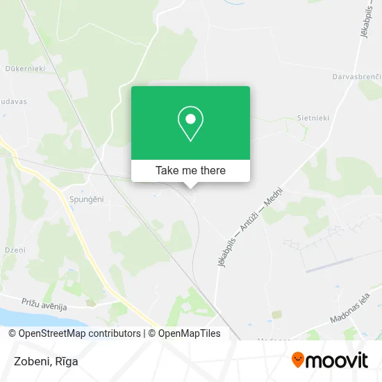 Zobeni map