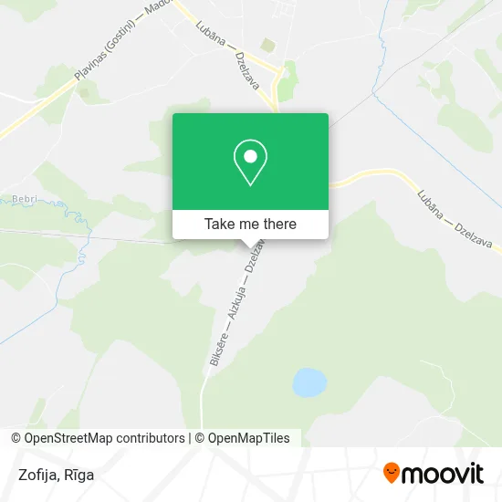 Zofija map