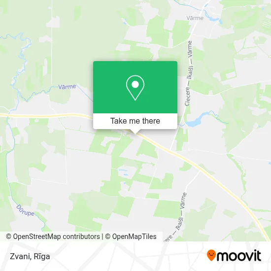 Zvani map