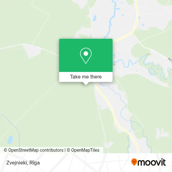 Zvejnieki map