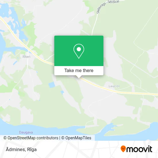 Ādmines map