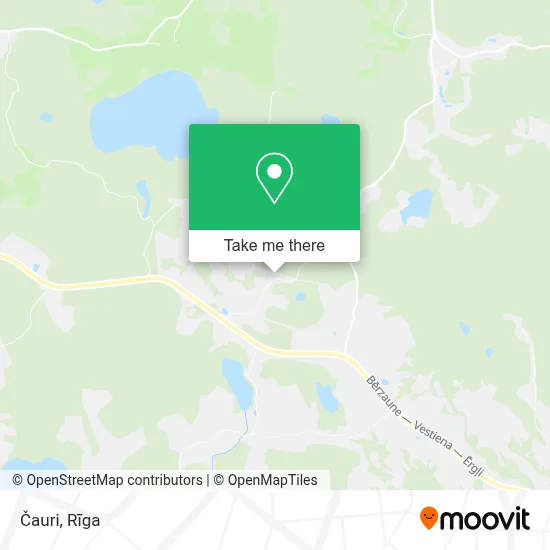 Čauri map