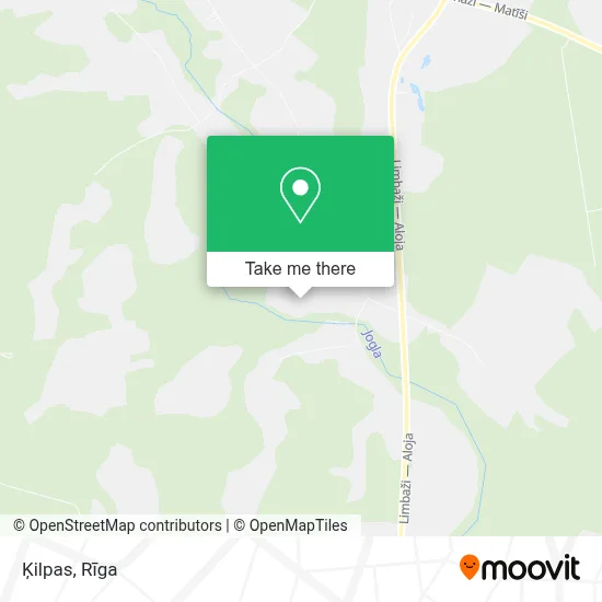 Ķilpas map
