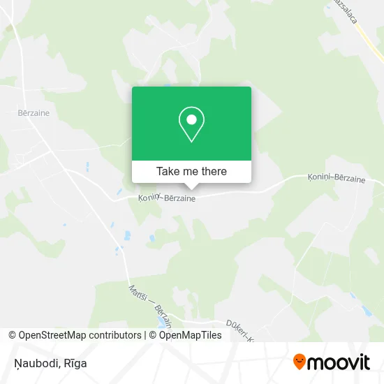 Ņaubodi map