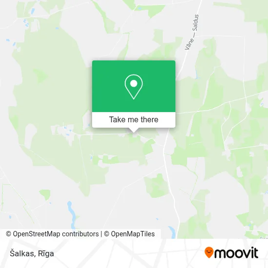 Šalkas map