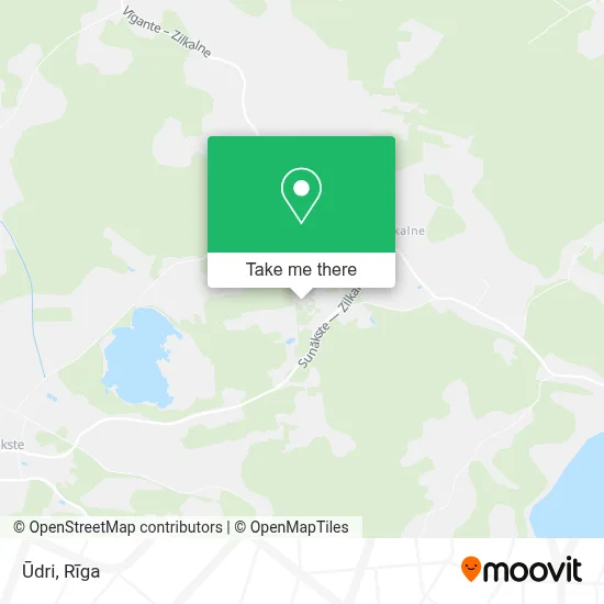Ūdri map