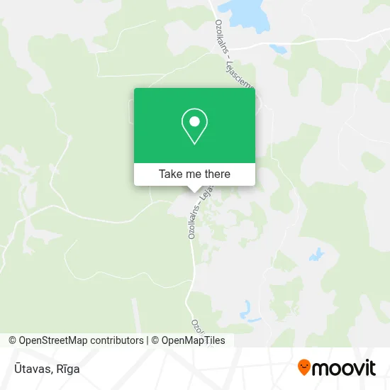 Ūtavas map