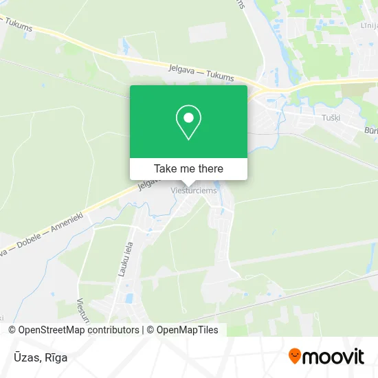 Ūzas map