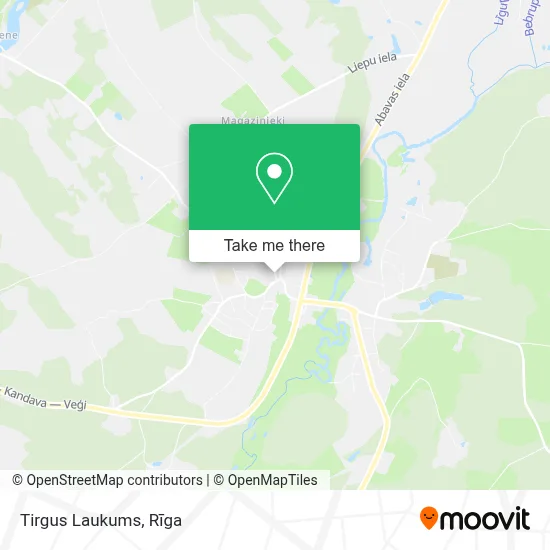 Tirgus Laukums map