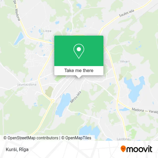 Kurši map