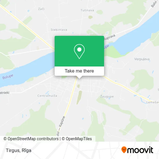Tirgus map